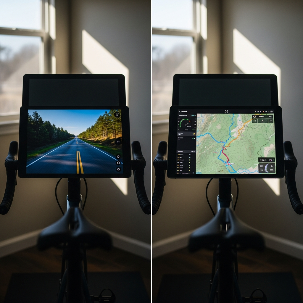 Kinomap vs Rouvy — Which App Is Actually Worth It